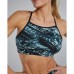 Топ TYR Womens's Joule Elite High Neck Sports Bra - Aquifier