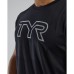 Футболка TYR Men's Airtec Tee Big Logo Solid/Heather