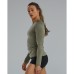 Футболка с длинным рукавом TYR Women's ClimaDry Raglan Long Sleeve Tee - Solid/Heather